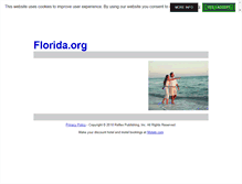 Tablet Screenshot of florida.org