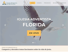Tablet Screenshot of florida.org.ar