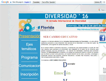 Tablet Screenshot of direduca.florida.es